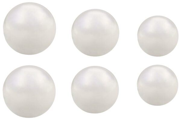 Orecchini a perno in argento - Perle - immagine 2